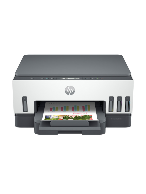 HP Smart Tank 720 AiO Spausdintuvas rašalinis spalvotas MFP A4 15 ppm USB Wi-Fi HP Smart Tank 720 AiO Spausdintuvas rašalinis spalvotas MFP A4 15 ppm USB Wi-Fi