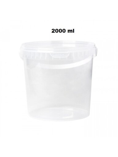 Indas 2000ml su dangteliu (84 vnt. komplektas) Indas 2000ml su dangteliu (84 vnt. komplektas)