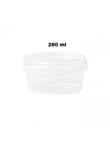 Indas 280ml su dangteliu (432 vnt. komplektas) Indas 280ml su dangteliu (432 vnt. komplektas)