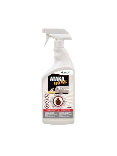 Ataka HOME+ insekticidas vabzdžių naikinimui kilimuose, čiužiniuose, 1L Ataka HOME+ insekticidas vabzdžių naikinimui kilimuose, čiužiniuose, 1L