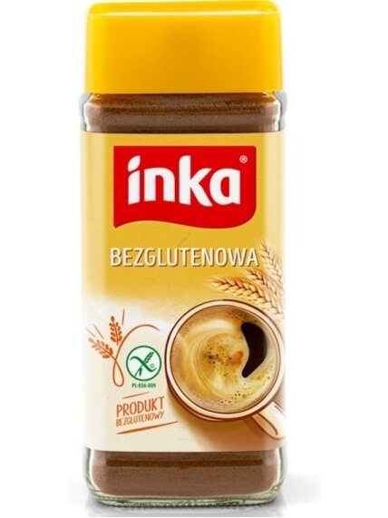 Inka tirpios kavos gėrimas be glitimo Naturo, 100g Inka tirpios kavos gėrimas be glitimo Naturo, 100g