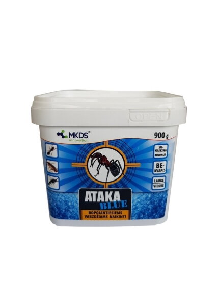 Insekticidas nuo skruzdžių Ataka blue, 900 g Insekticidas nuo skruzdžių Ataka blue, 900 g