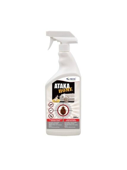 Ataka HOME+ insekticidas vabzdžių naikinimui kilimuose, čiužiniuose, 1L Ataka HOME+ insekticidas vabzdžių naikinimui kilimuose, čiužiniuose, 1L