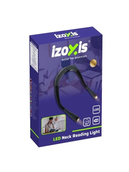 Izoxis 25675 LED kaklo skaitymo lempa 2 Izoxis 25675 LED kaklo skaitymo lempa 2