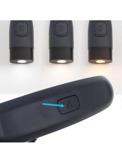 Izoxis 25675 LED kaklo skaitymo lempa 7 Izoxis 25675 LED kaklo skaitymo lempa 7