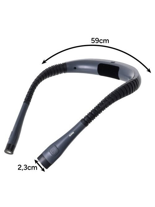 Izoxis 25675 LED kaklo skaitymo lempa 1 Izoxis 25675 LED kaklo skaitymo lempa 1