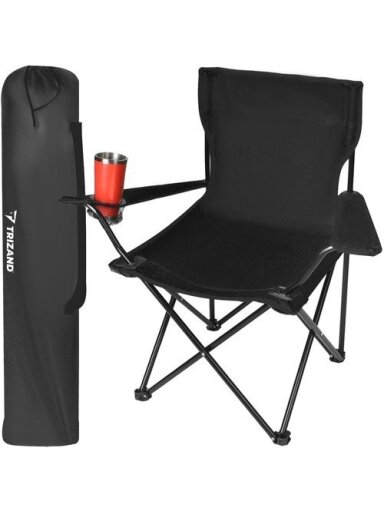 Juoda žvejybos kėdė K23673