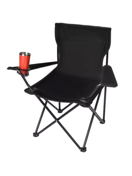 Juoda žvejybos kėdė K23673 3 Juoda žvejybos kėdė K23673 3