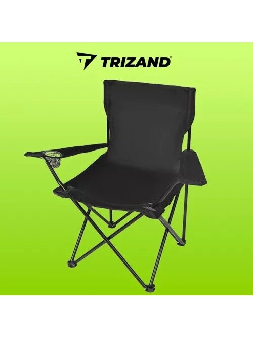 Juoda žvejybos kėdė K23673 1 Juoda žvejybos kėdė K23673 1