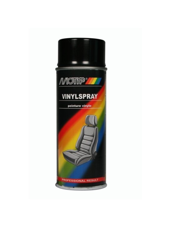 Juodi odos-vinilo dažai MOTIP 400 ml Juodi odos-vinilo dažai MOTIP 400 ml