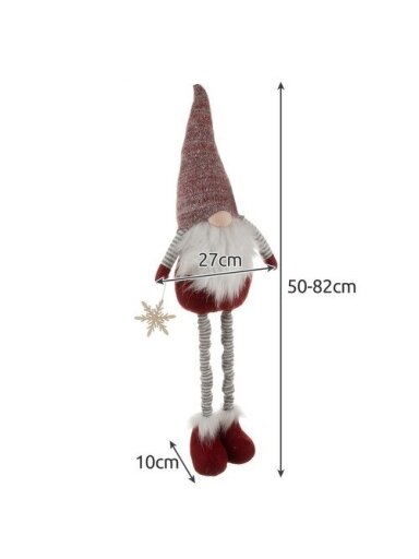 Kalėdinis elfas - teleskopinis 82cm Ruhhy 22315