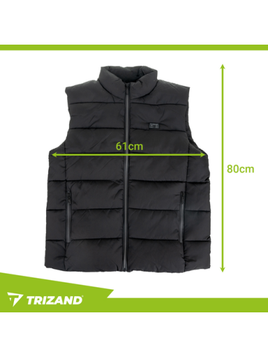 Trizand 26542 XL šildoma liemenė su USB