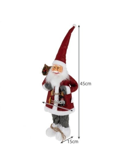 Kalėdų Senelis - Kalėdų figūrėlė 45cm Ruhhy 22352 2 Kalėdų Senelis - Kalėdų figūrėlė 45cm Ruhhy 22352 2