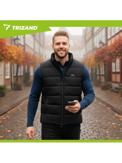 Trizand 26541 šildoma liemenė su USB, L dydžio 4
