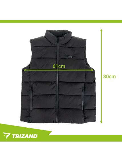 Trizand 26542 XL šildoma liemenė su USB 1