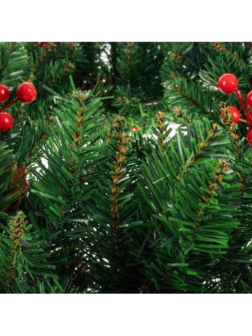 Kalėdinis papuošimas durų vainikas Dekoratyvinis dekoratyvinis ornamentas 60 cm storis XXL 5