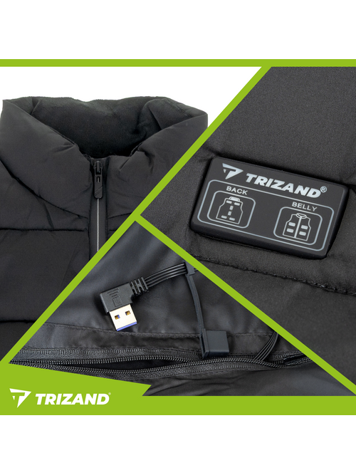 Šildoma liemenė M USB Trizand 26540 3