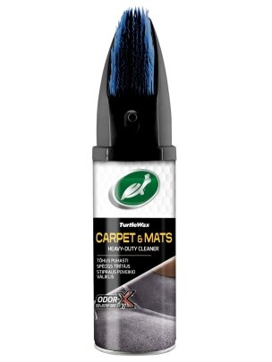 Kilimėlių ir užtiesalų valiklis Turtle Wax® su ODOR-X technologija 400 ml Kilimėlių ir užtiesalų valiklis Turtle Wax® su ODOR-X technologija 400 ml