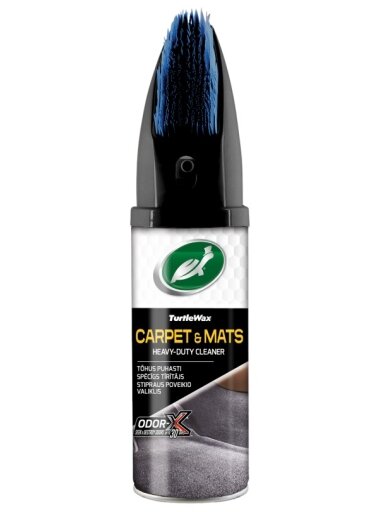 Kilimėlių ir užtiesalų valiklis Turtle Wax® su ODOR-X technologija 400 ml