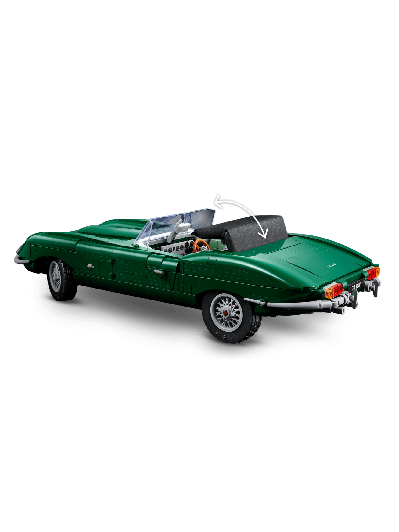 Konstruktorius LEGO® Icons Jaguar E-Type 11381, 1673 vnt. 7