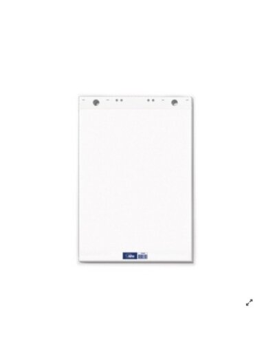 Konferencinis bloknotas Forpus, 65x100 cm, 80 g, baltas (50)