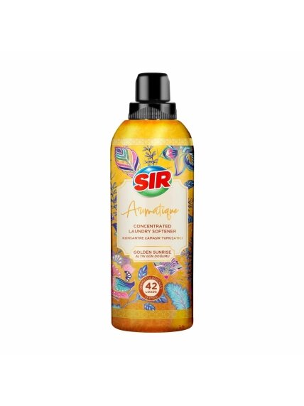 Koncentruotas skalbinių minkštiklis SIR Aromatique „Golden Sunrise“ – 42 skalbimams