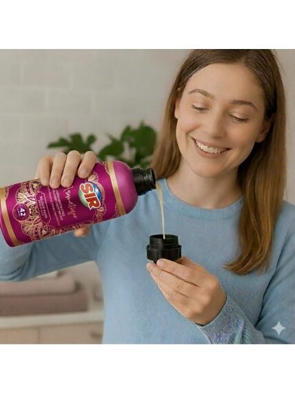 Koncentruotas skalbinių minkštiklis SIR Aromatique „Velour Musk“ – 42 skalbimams 2 Koncentruotas skalbinių minkštiklis SIR Aromatique „Velour Musk“ – 42 skalbimams 2