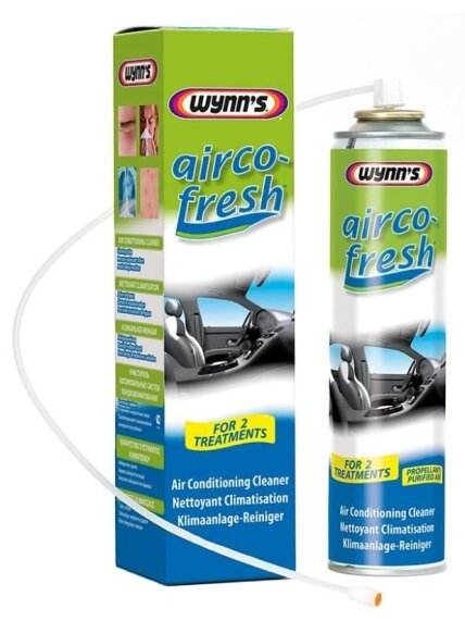 Kondicionierių valiklis aerozolis WYNN'S Airco Fresh, 250ml Kondicionierių valiklis aerozolis WYNN'S Airco Fresh, 250ml