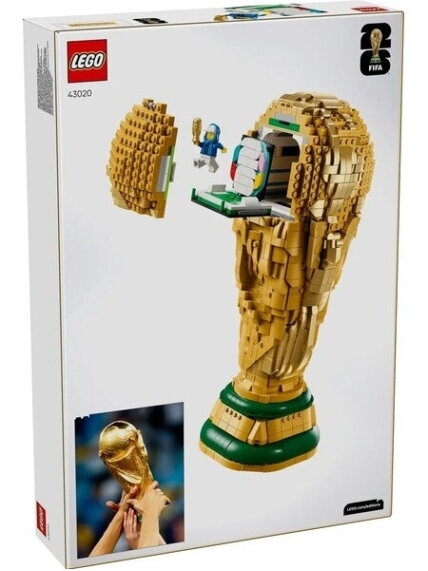 Konstruktorius LEGO FIFA World Cup oficiali taurė 43020, 2842 vnt. 4
