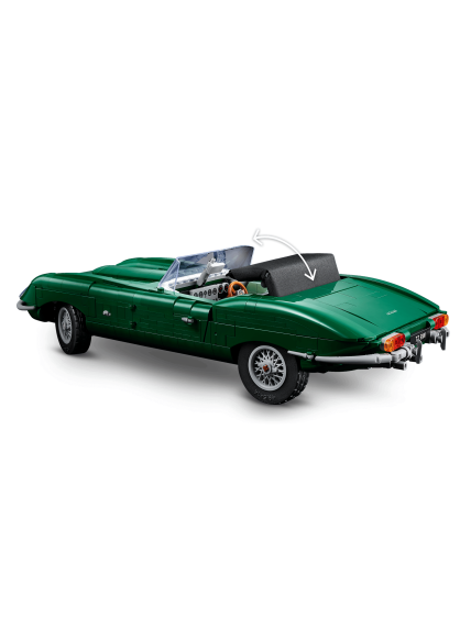 Konstruktorius LEGO® Icons Jaguar E-Type 11381, 1673 vnt. 7 Konstruktorius LEGO® Icons Jaguar E-Type 11381, 1673 vnt. 7
