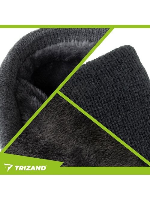 Juodas šalikas Trizand 26702 3 Juodas šalikas Trizand 26702 3