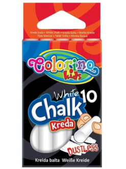 Kreida balta Colorino Kids 10 vnt.