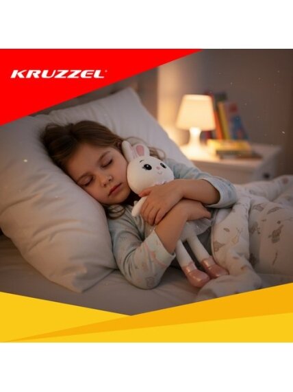 Pliušinis zuikutis 45 cm Kruzzel 26761 3 Pliušinis zuikutis 45 cm Kruzzel 26761 3
