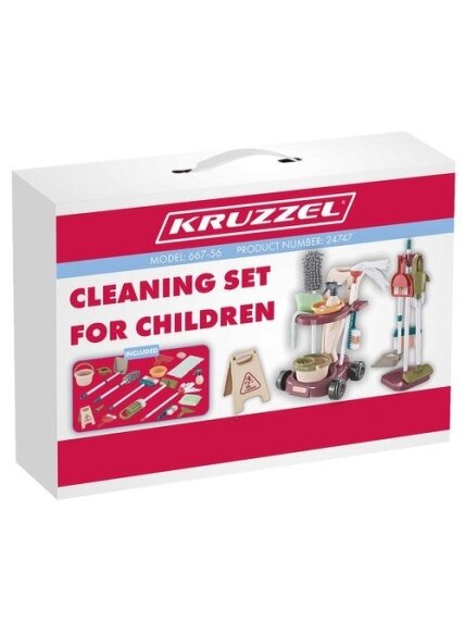 Kruzzel 24747 valymo rinkinys vaikams 1