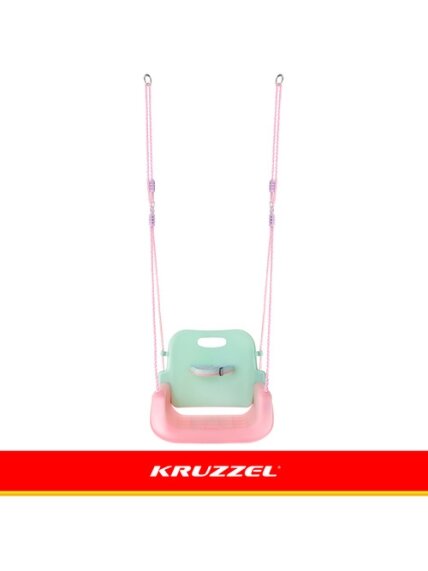 Kruzzel 3 viename pastelinės vaikiškos sūpynės 9