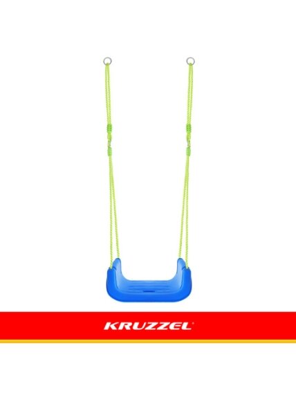 „Kruzzel“ 3 viename žalios ir mėlynos vaikiškos sūpynės 8