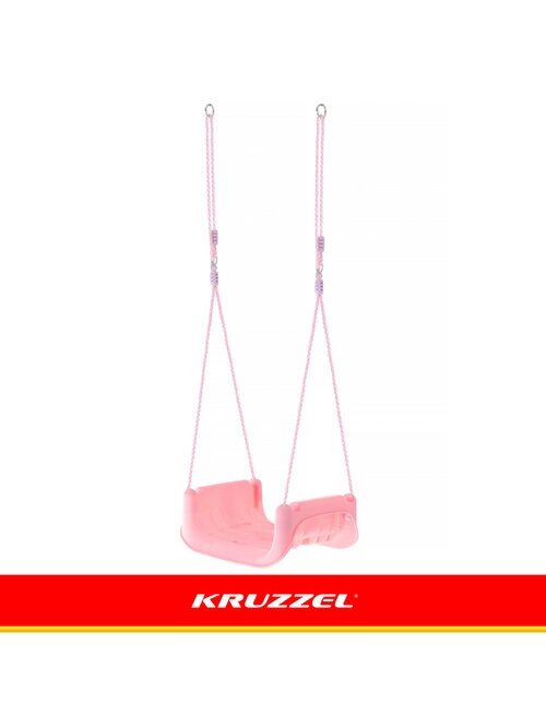 Kruzzel 3 viename pastelinės vaikiškos sūpynės 11