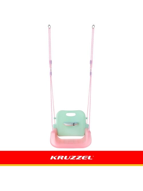 Kruzzel 3 viename pastelinės vaikiškos sūpynės 9