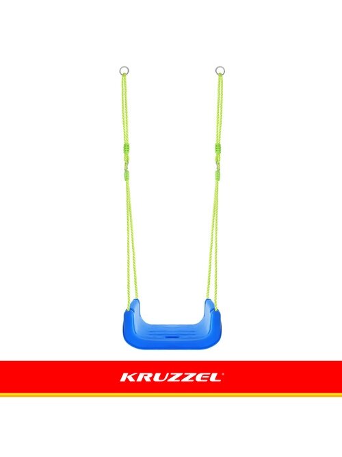 „Kruzzel“ 3 viename žalios ir mėlynos vaikiškos sūpynės 8
