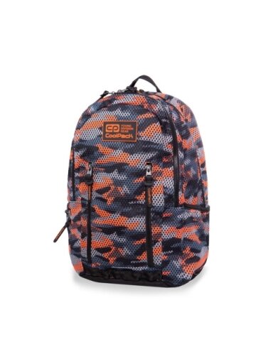 Kuprinė CoolPack Impact II Camo Mesh Orange