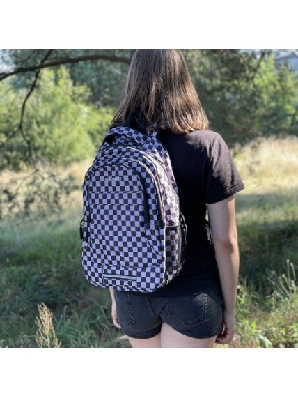 Kuprinė 22L - šaškių lenta Kruzzel 24530 12 Kuprinė 22L - šaškių lenta Kruzzel 24530 12