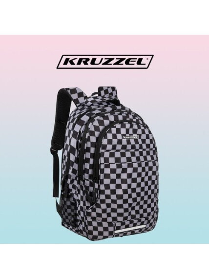 Kuprinė 22L - šaškių lenta Kruzzel 24530 2 Kuprinė 22L - šaškių lenta Kruzzel 24530 2