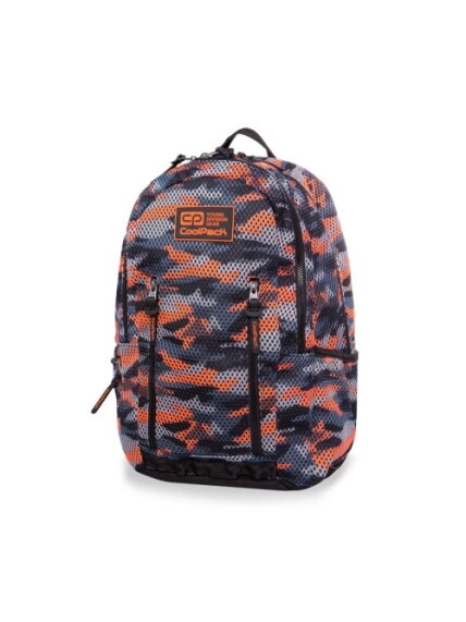 Kuprinė CoolPack Impact II Camo Mesh Orange Kuprinė CoolPack Impact II Camo Mesh Orange