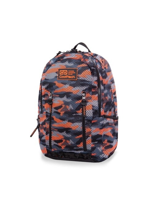 Kuprinė CoolPack Impact II Camo Mesh Orange Kuprinė CoolPack Impact II Camo Mesh Orange