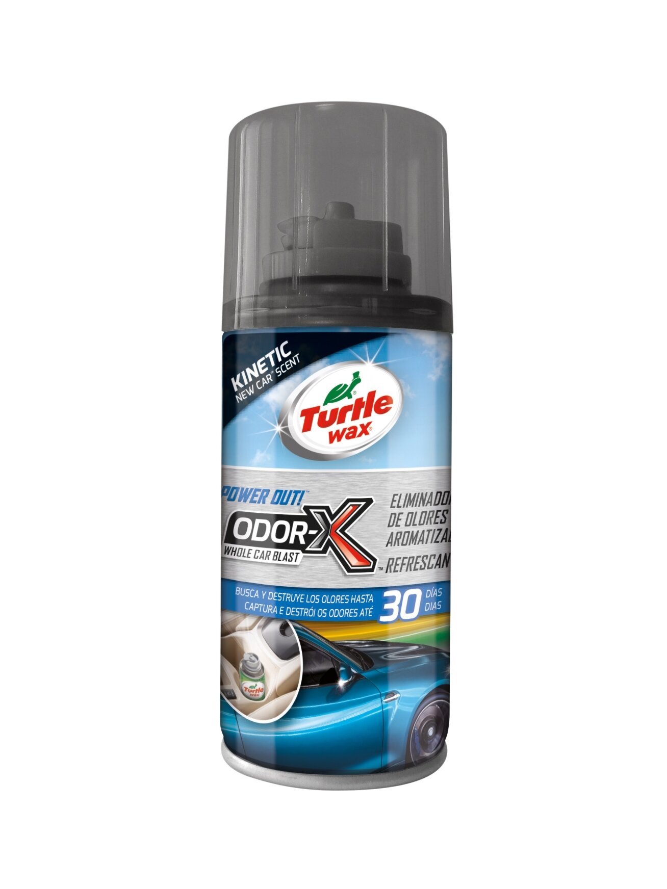 Kvapų pašalinimo priemonė kondicionieriams BLAST KINETIC Turtle Wax®, 100 ml Kvapų pašalinimo priemonė kondicionieriams BLAST KINETIC Turtle Wax®, 100 ml