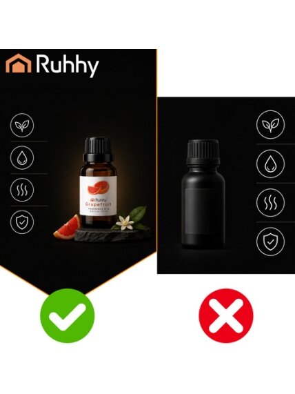 Kvapieji aliejai - 10 vnt. rinkinys, 15 ml, Ruhhy 21938 12