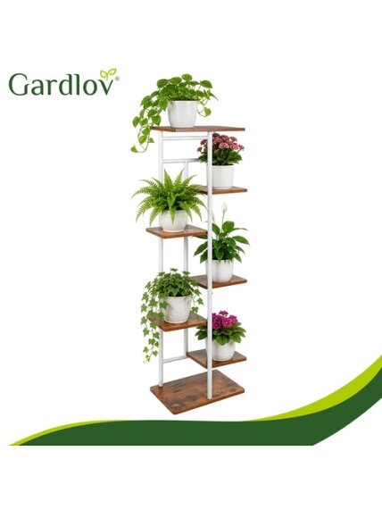 120 cm aukščio stacionari gėlių lentyna „Gardlov“ 5 120 cm aukščio stacionari gėlių lentyna „Gardlov“ 5