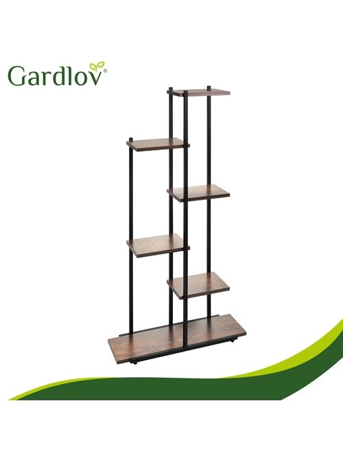 113 cm aukščio stacionarus stovas gėlių vazonams „Gardlov“ 6