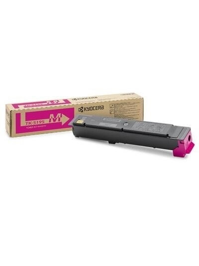 Kyocera TK-5195M (1T02R4BNL0, TK5195M) Lazerinė kasetė, Purpurinė Kyocera TK-5195M (1T02R4BNL0, TK5195M) Lazerinė kasetė, Purpurinė