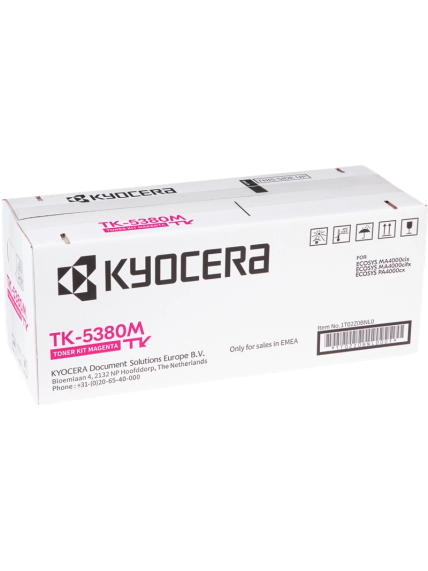 Kyocera TK-5380M (1T02Z0BNL0) Lazerinė kasetė, Purpurinė Kyocera TK-5380M (1T02Z0BNL0) Lazerinė kasetė, Purpurinė